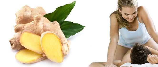 Los beneficios de la raíz de jengibre para el poder masculino
